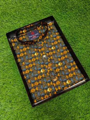 ডিজিটাল প্রিন্ট ১০০% কটন পাঞ্জাবি