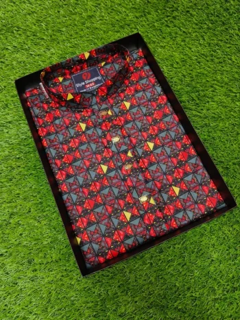 100% cotton panjabi (Merun Color)