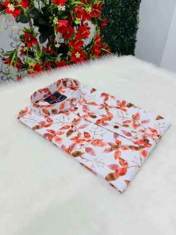 প্রিমিয়াম চায়না স্টিচ ডিজিটাল প্রিন্ট পাঞ্জাবি (মিষ্টি কালার)