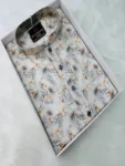 Premium Quality Digital Print Punjabi (ক্রিম কালার)